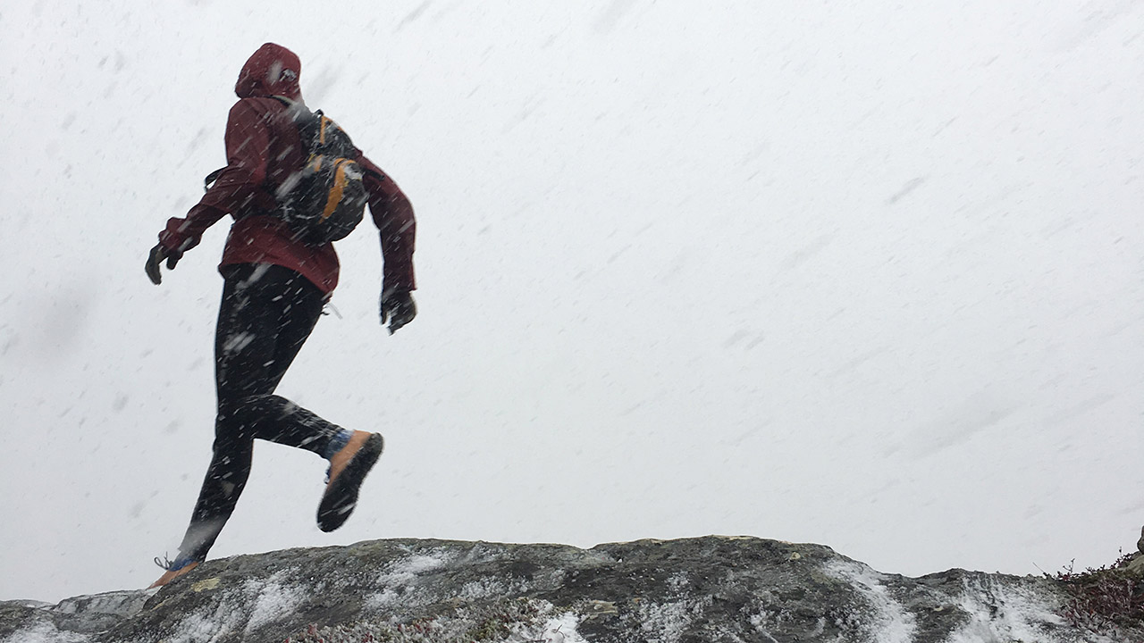 Alvar trail winter running